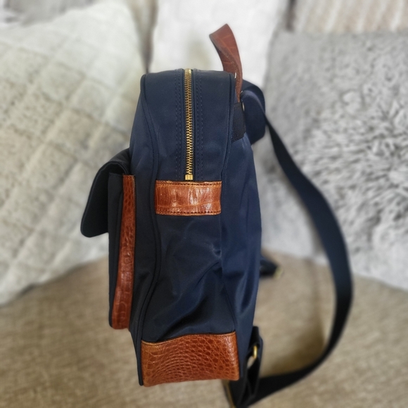 Authentic Valentino Garavani Genuine Leather Nylon Backpack Sport Rare!! main image 8